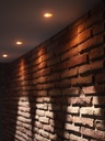 Gypsum ColoRing Square Recessed Ceiling Light