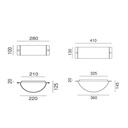 Decori Outdoor Wall Light