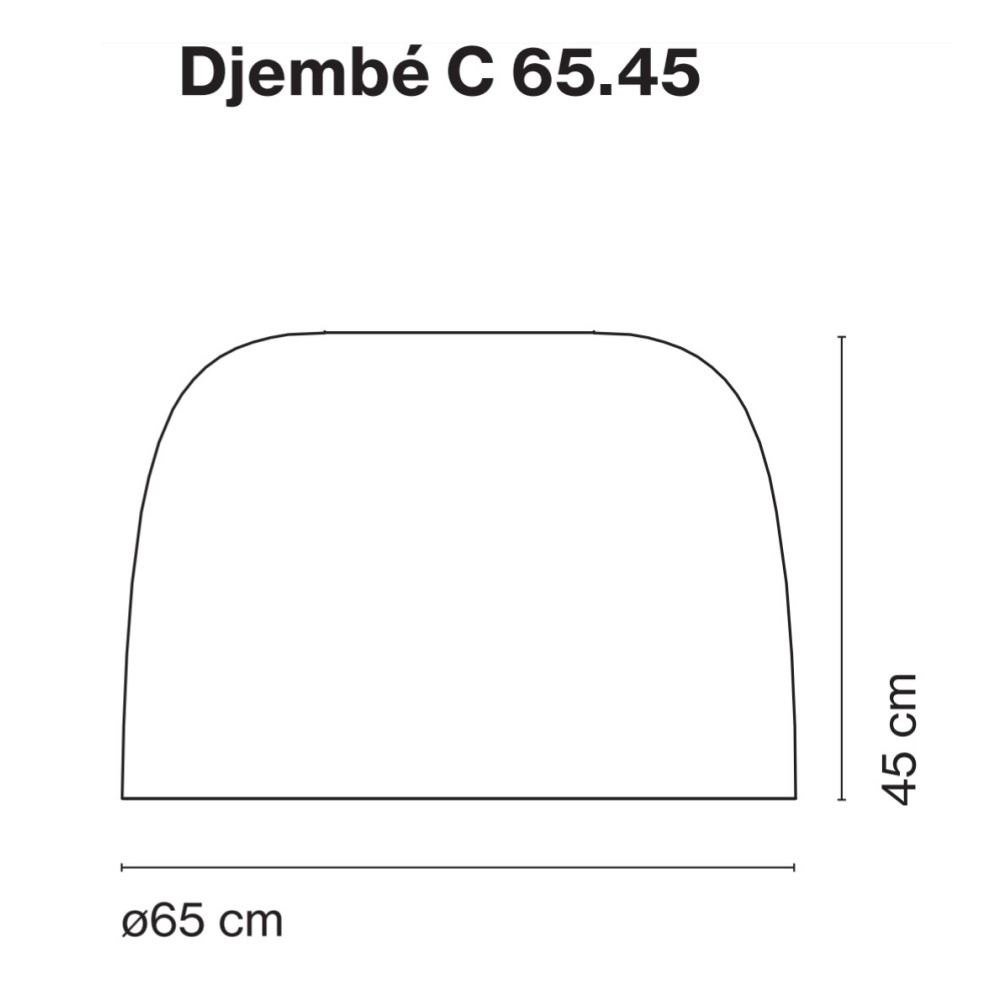 Djembé C 65.45 Ceiling Light