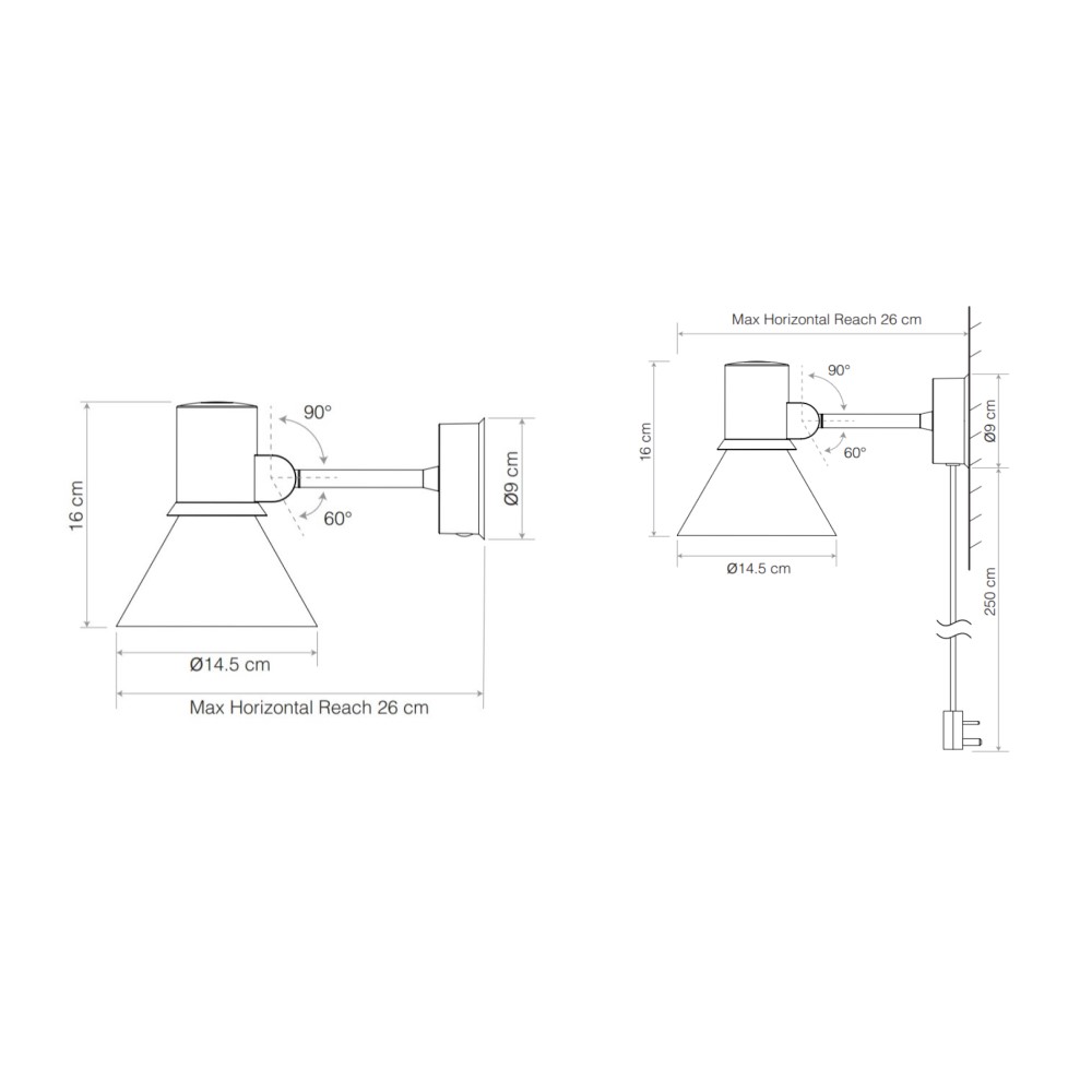 Type 80 W1 Wall Light