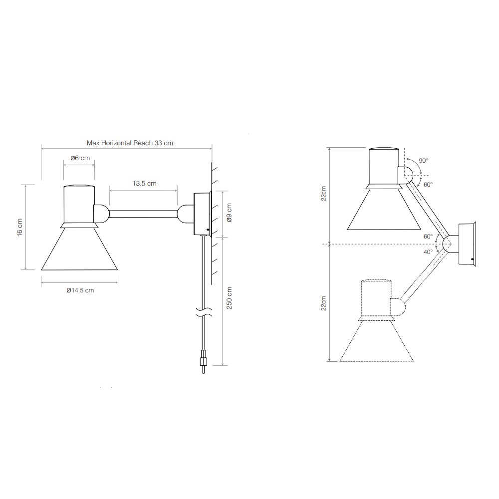 Type 80 W2 Wall Light