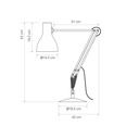 Type 75 Table Lamp Margaret Howell Edition