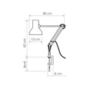 Type 75 Mini Lamp with Desk Clamp