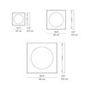 Cassete Wall and Ceiling Light
