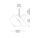 Levante LED Suspension Lamp