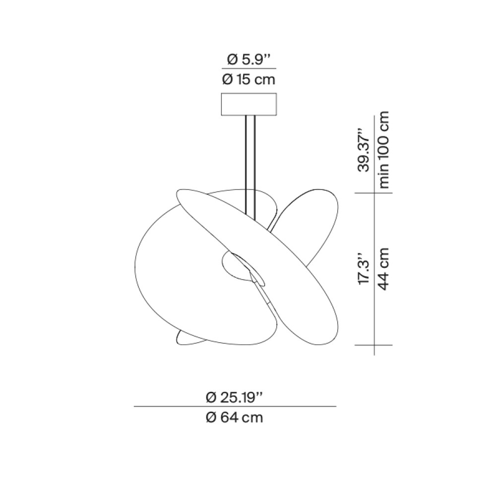 Levante LED Suspension Lamp