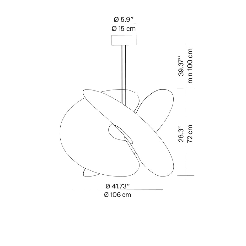 Levante LED Suspension Lamp