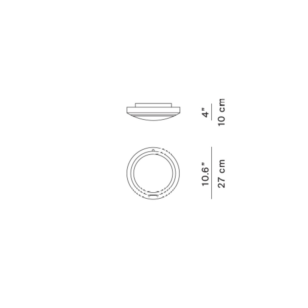 Metropoli E27 Ceiling and Wall Light