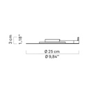 Millimetro Wall Light
