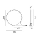 &quot;O&quot; Floor Light App Compatible