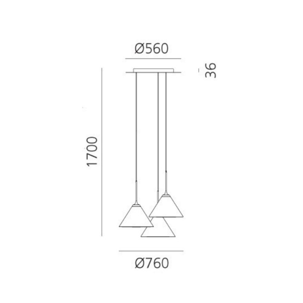 Look At Me Cluster Suspension Lamp