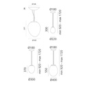 Stellar Nebula Suspension Lamp
