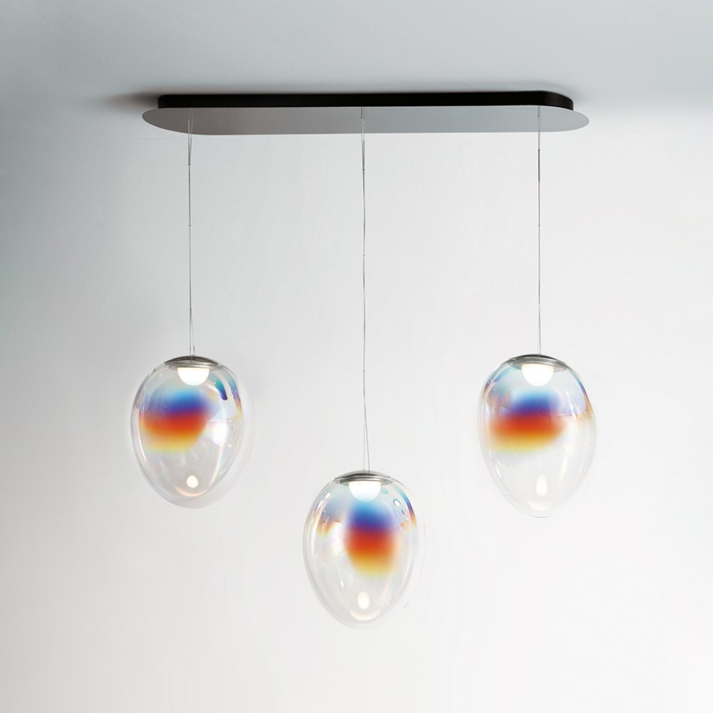 Stellar Nebula Cluster Linear Suspension Lamp