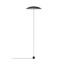 Noway Single Screen Floor Lamp (Black)