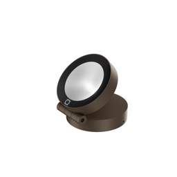 X-Beam Round Wall and Floor Floodlight (Brown)
