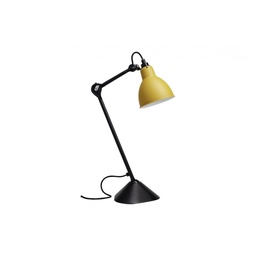 Lampe Gras N°205 Table Lamp (Yellow, Round)