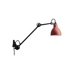 Lampe Gras N°222 Wall Light (Red, Round)