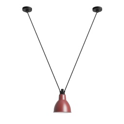Les Acrobates de Gras N°323 Suspension Lamp (Red, Round)