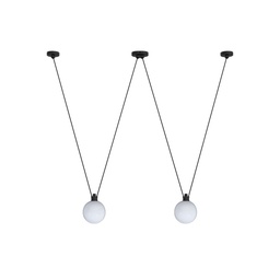 Les Acrobates de Gras N°324 Glassball Suspension Lamp (Ø17.5cm)