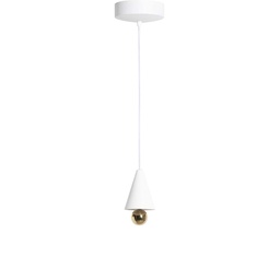 Cherry Suspension Lamp (White, Ø9.5cm)