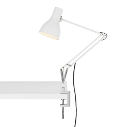 Type 75 Lamp with Desk Clamp (White)