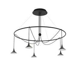 Unterlinden Chandelier Ring (Aluminium, 2700K - warm white)