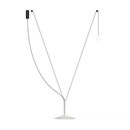 Milana Counterweight Suspension Lamp (Off-white (RAL 1013), Ø32cm)