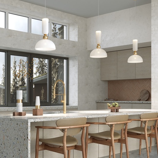 Antic Suspension Lamp