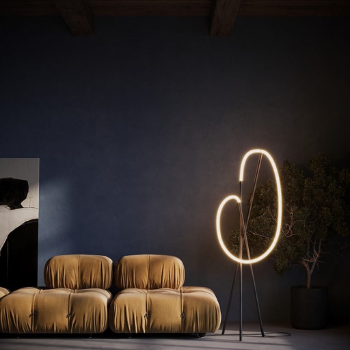 Crochet Floor lamp