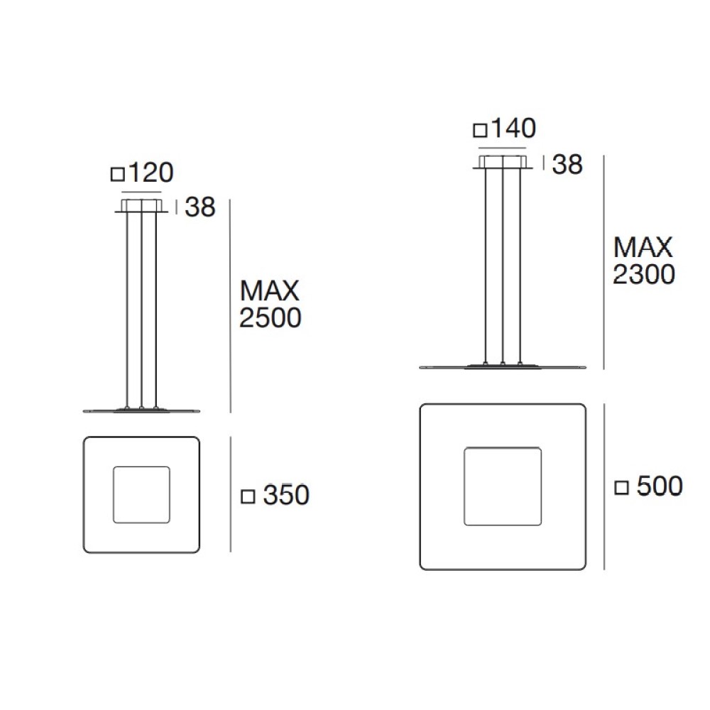 Aruba Suspension Lamp