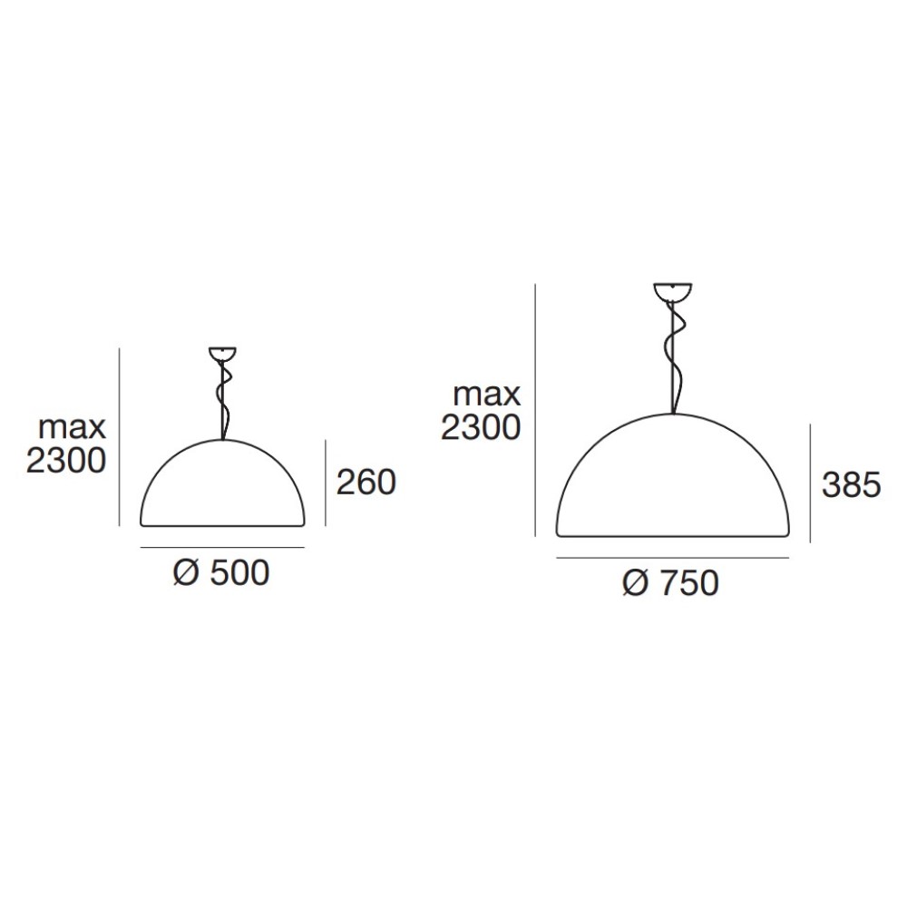 Ohps E27 Suspension Lamp