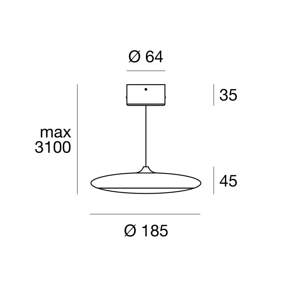 Vivaldi Suspension Lamp