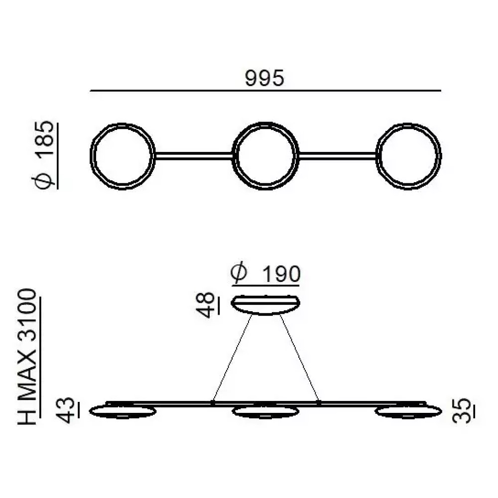 Vivaldi_P3 Suspension Lamp