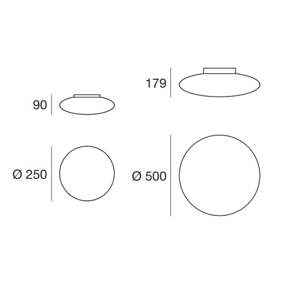 Squash Ceiling Light