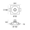 Gypsum_EYE1 Recessed Ceiling Light