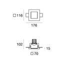 Gypsum_QD1 Recessed Ceiling Light