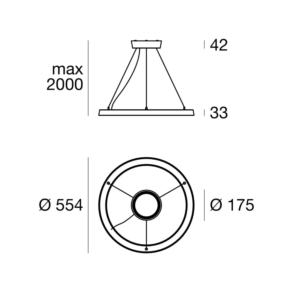 Lira Outdoor Suspension Lamp