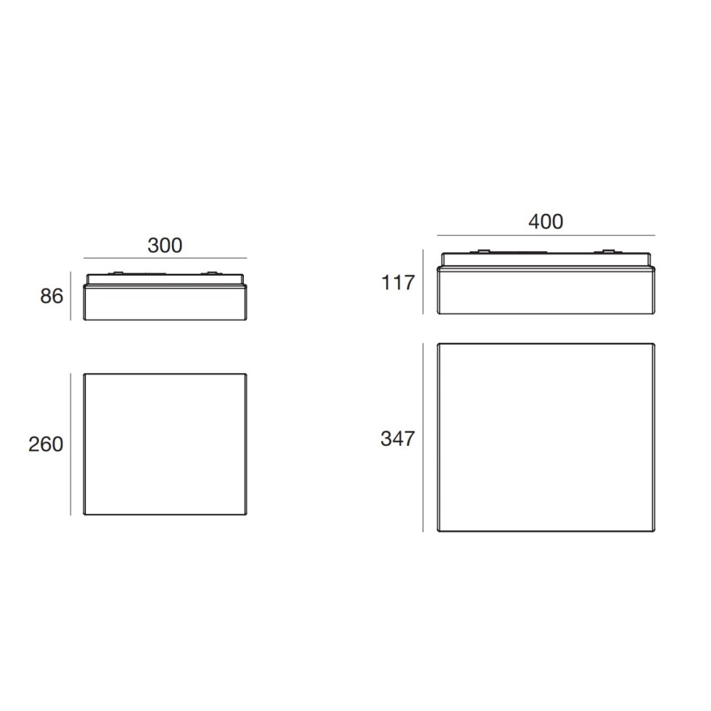 MyWhite_U Outdoor Wall Light