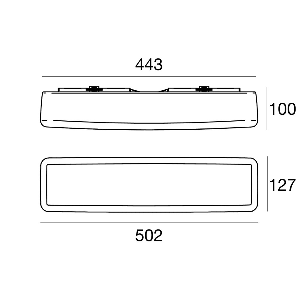 MyWhite_B Sensor Outdoor Wall Light