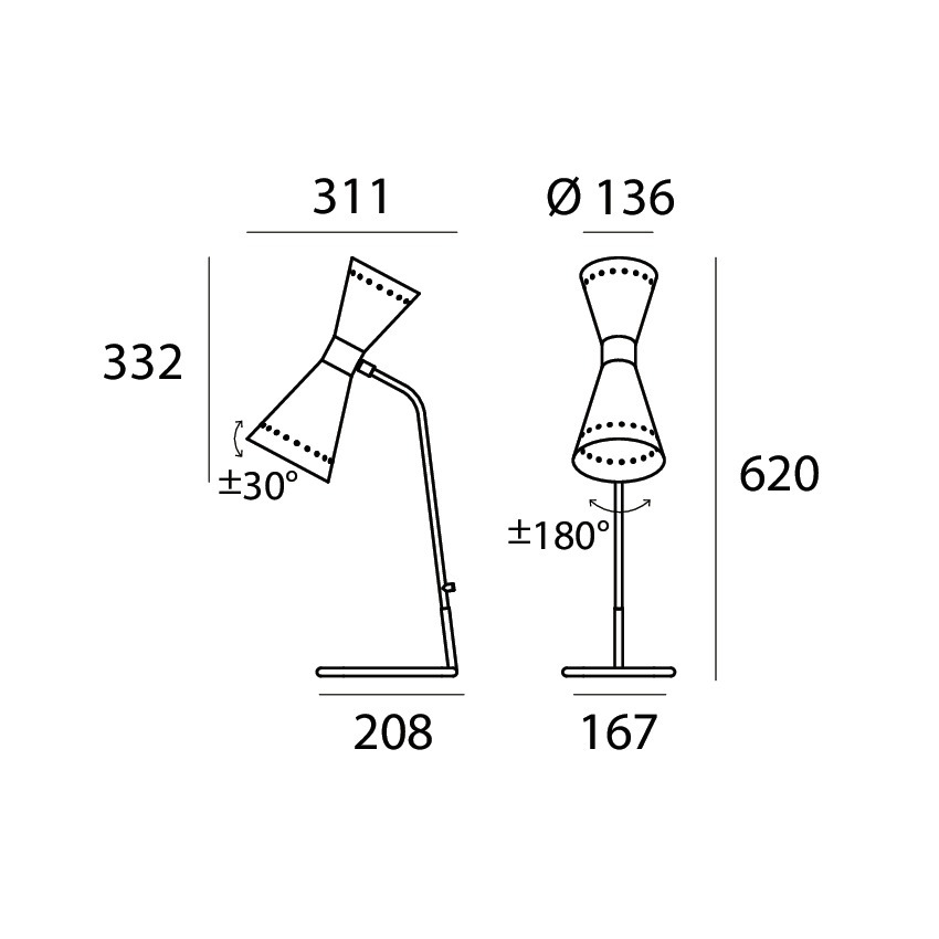 Megafono Table Lamp