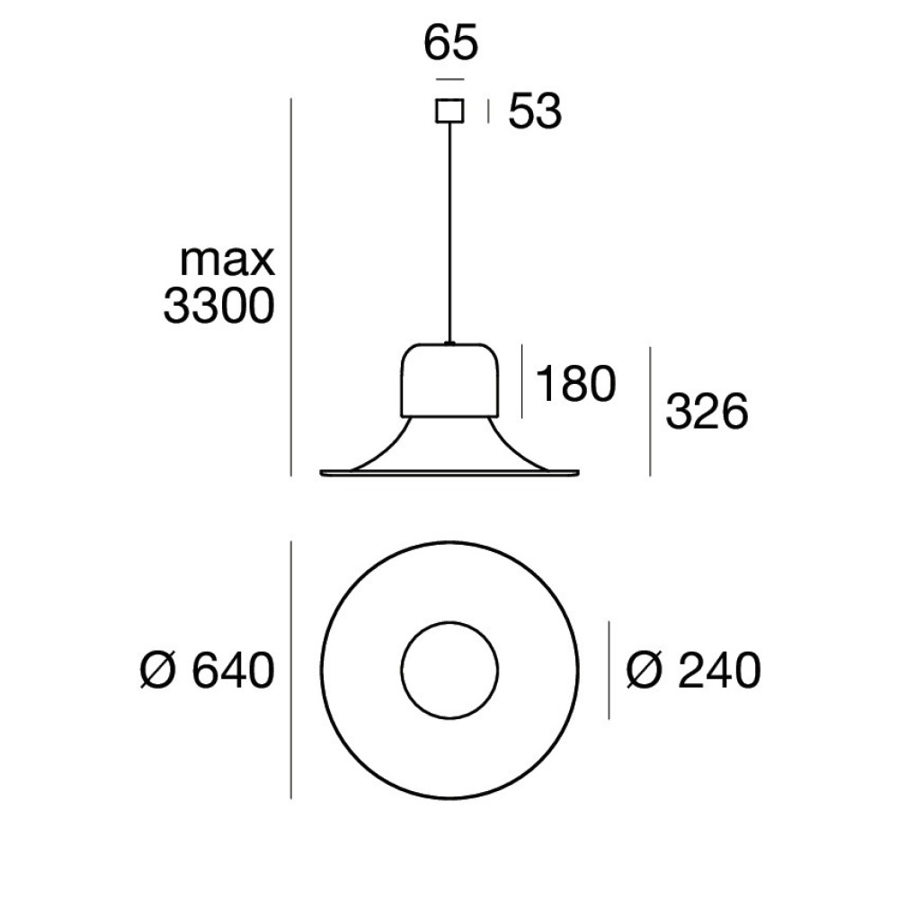 Campana Suspension Lamp