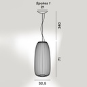 Spokes 1 Suspension Lamp