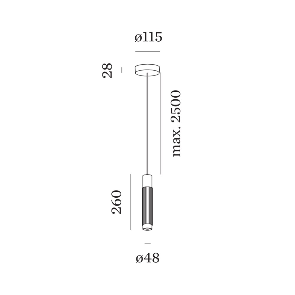 Trace 2.0 LED Suspension Lamp