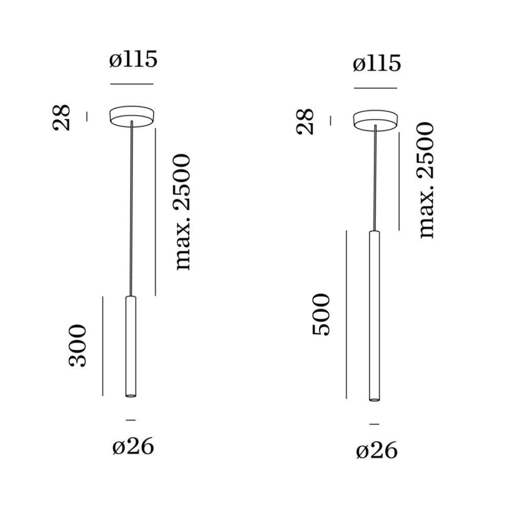 Match Suspension Lamp