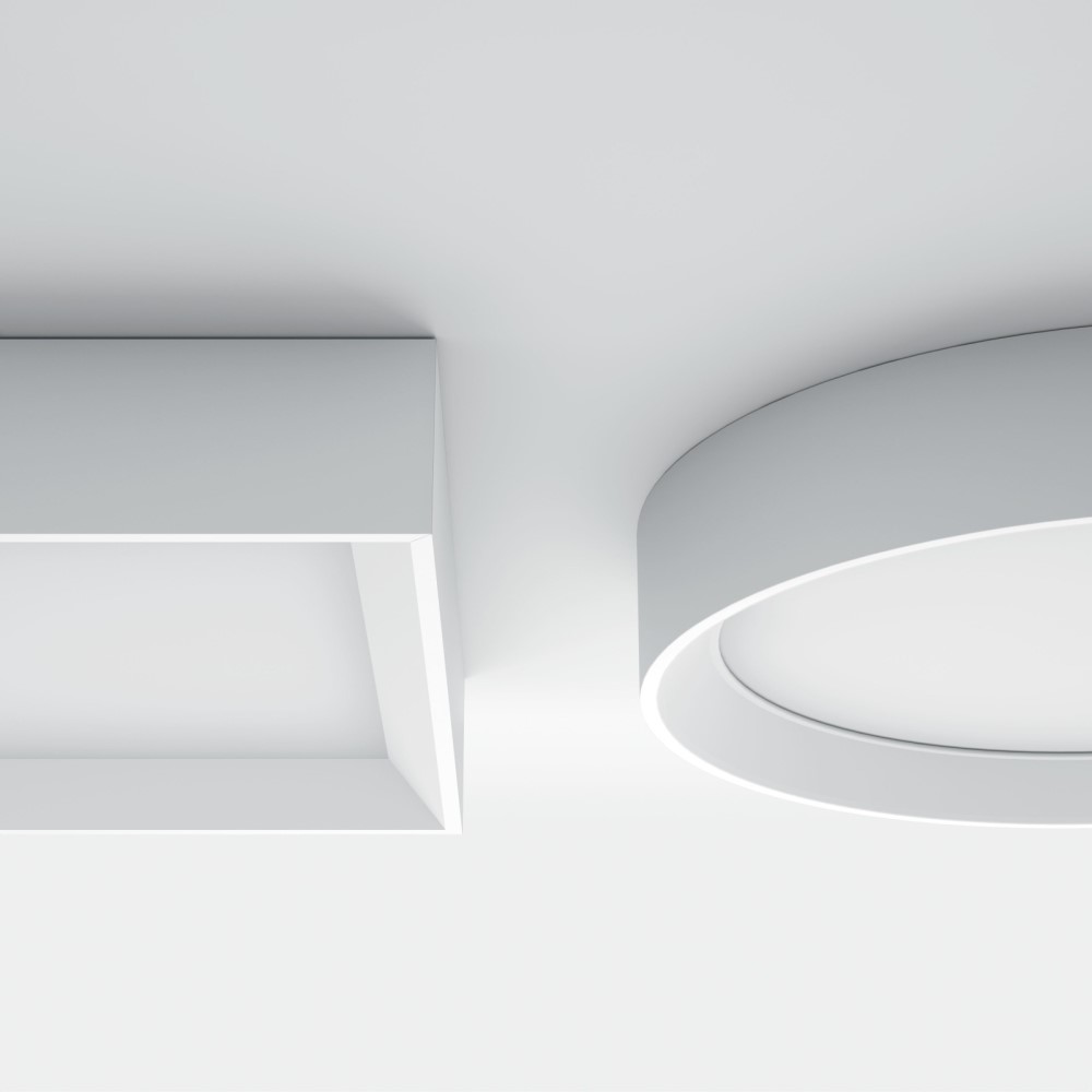 Tara Square Dimmable Ceiling and Wall Light