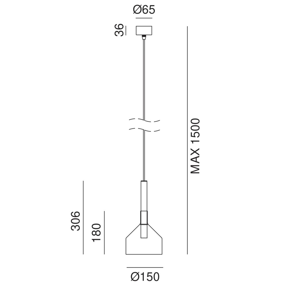 Alchimia 277.02. Suspension Lamp