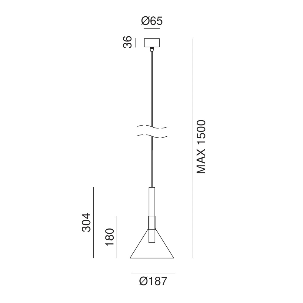 Alchimia 277.03 Suspension Lamp