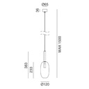 Alchimia 277.05. Suspension Lamp