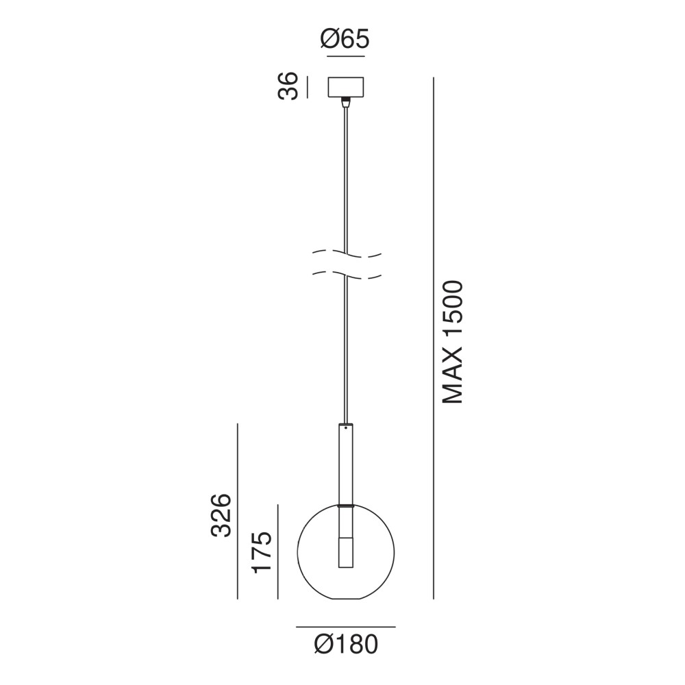 Alchimia 277.06 Suspension Lamp