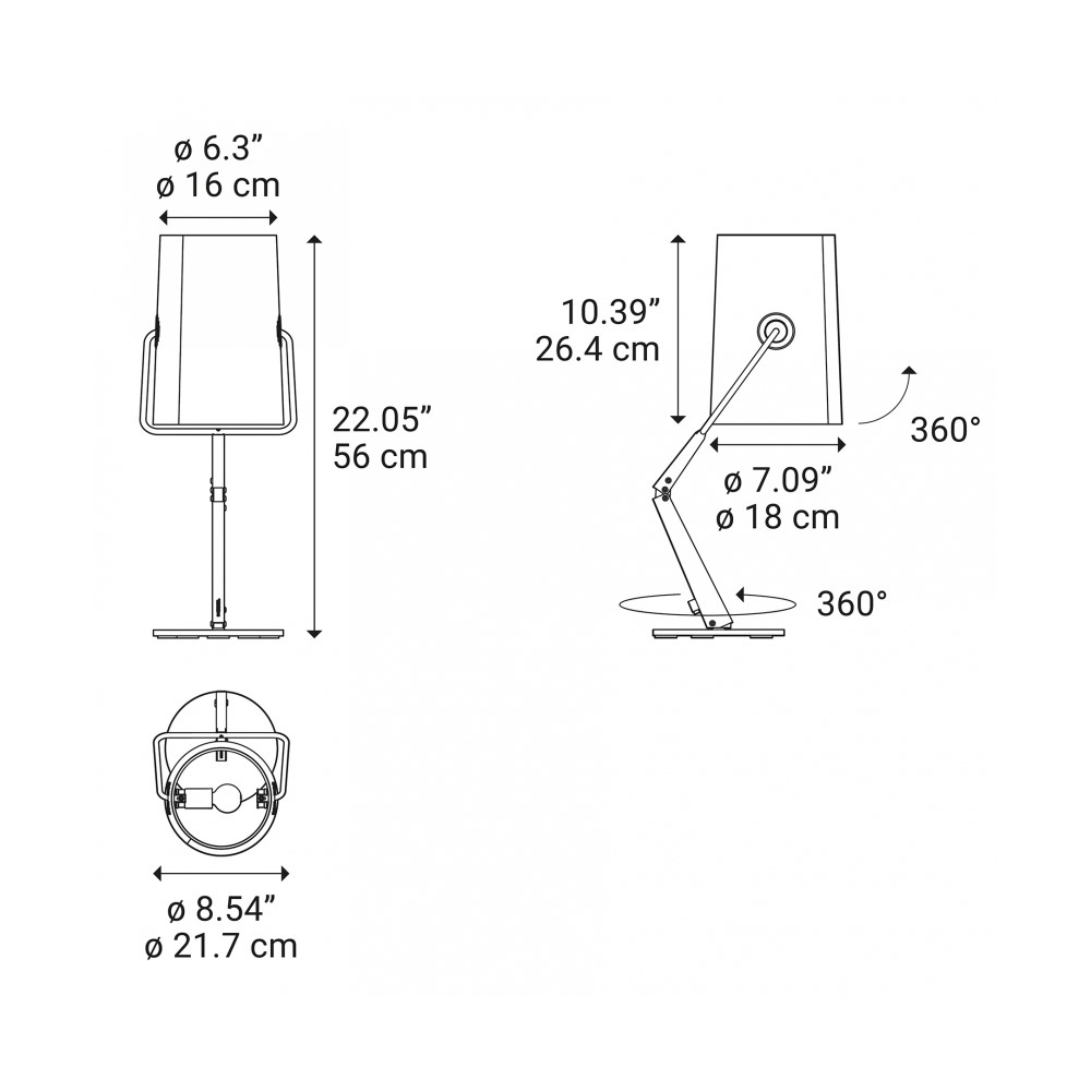 Fork Table Lamp